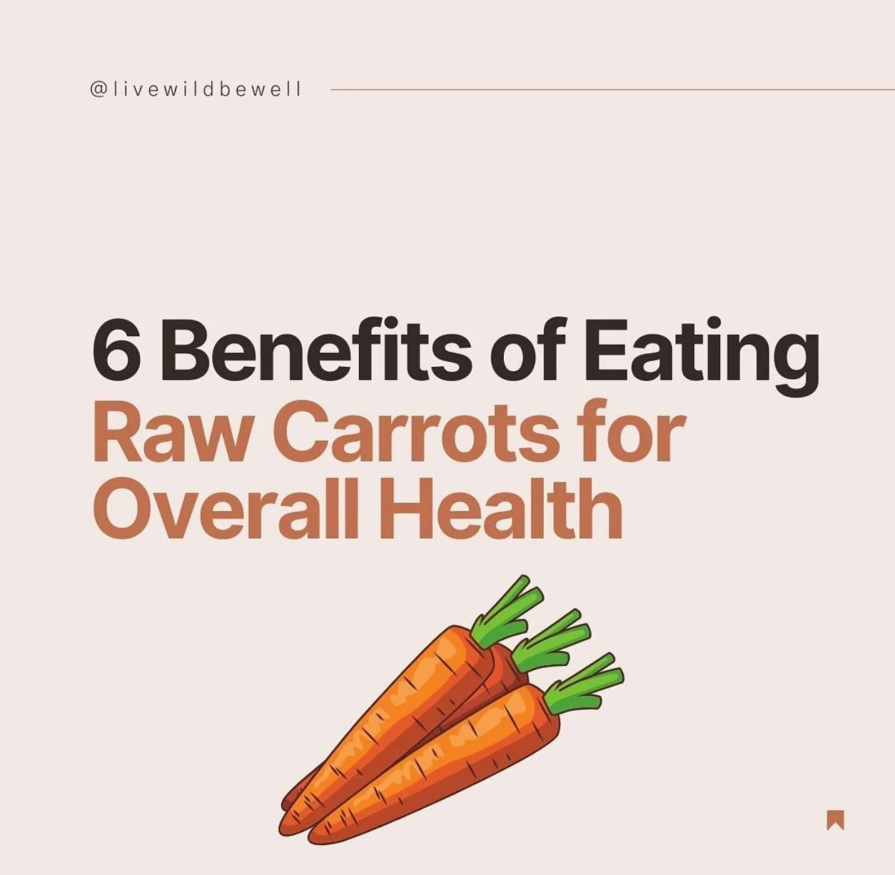 BENEFITS OF EATING RAW CARROTS  

Raw carrots are so powerful - so much so that they benefit women in a variety of ways! Carrots are root vegetables that contain unique fibers that attach themselves to endotoxins, bacteria and estrogen. When you ea